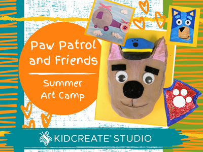 Paw Patrol & Friends Summer Art Camp (4-9 years)